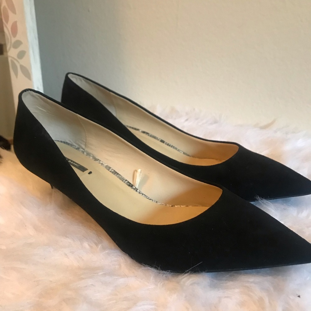 Zara kitten heels